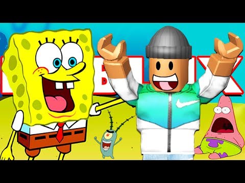 A SpongeBob movie in Roblox