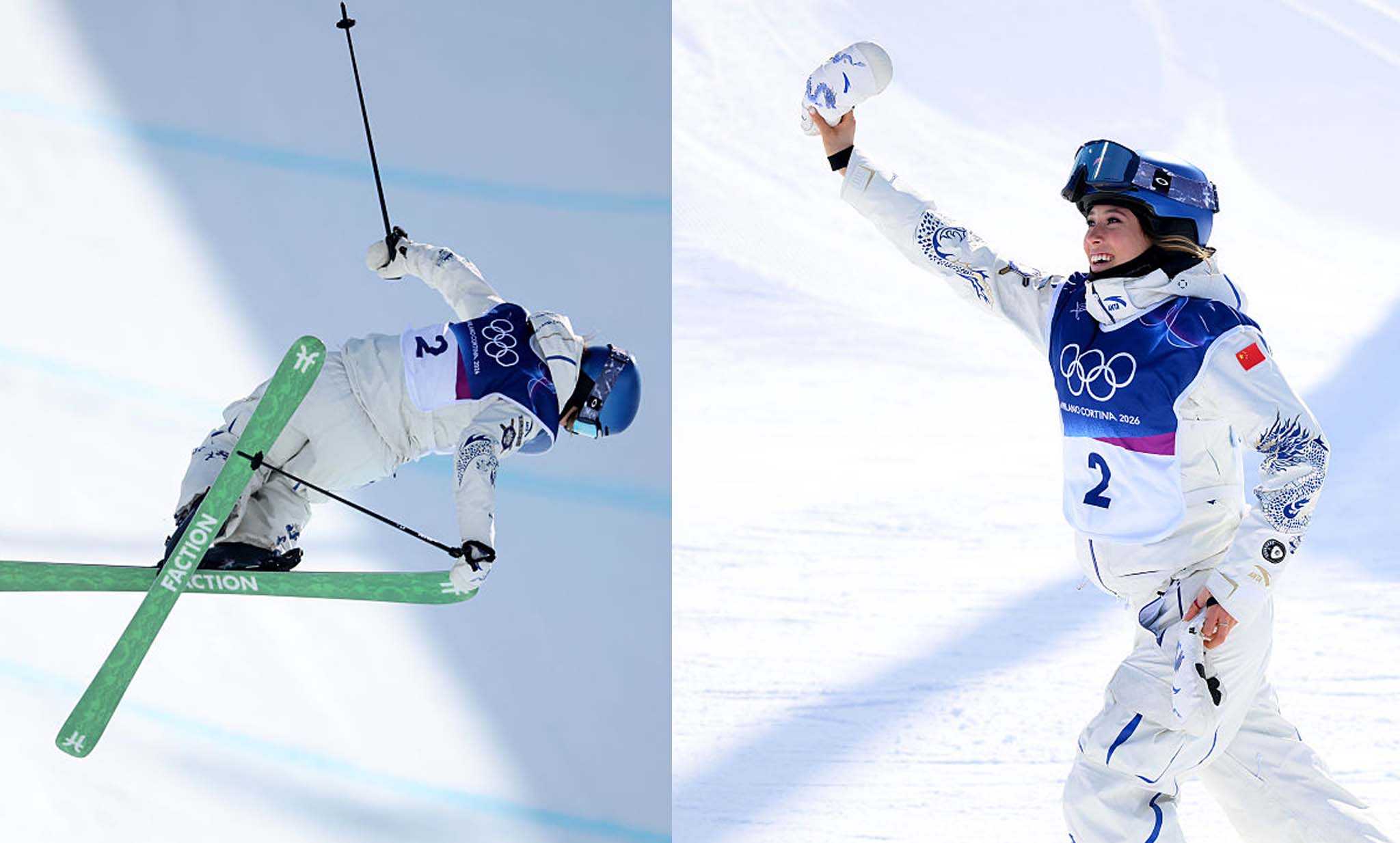 Watch: Eileen Gu soars to halfpipe gold, her 3rd medal at 2026 Winter ...