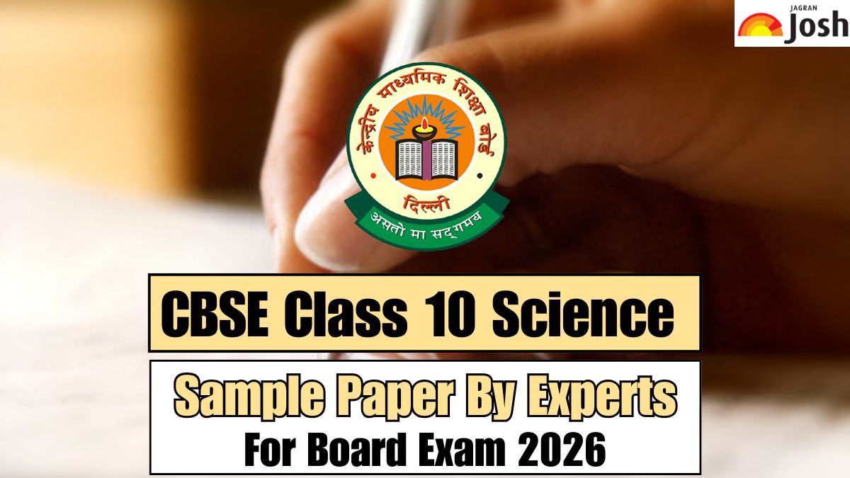 CBSE class 10 science sample paper 2026 by experts (new pattern ...