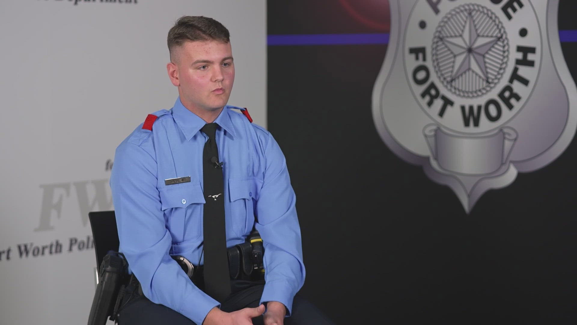 New Fort Worth police officer follows in the footsteps of his father ...