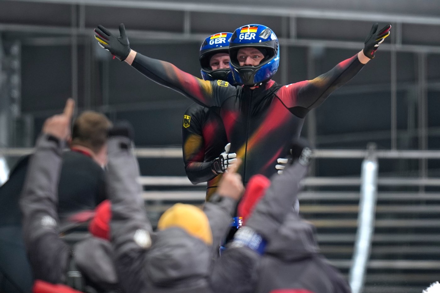 Germany's Lochner goes into retirement with Olympic 4-man bobsled gold ...