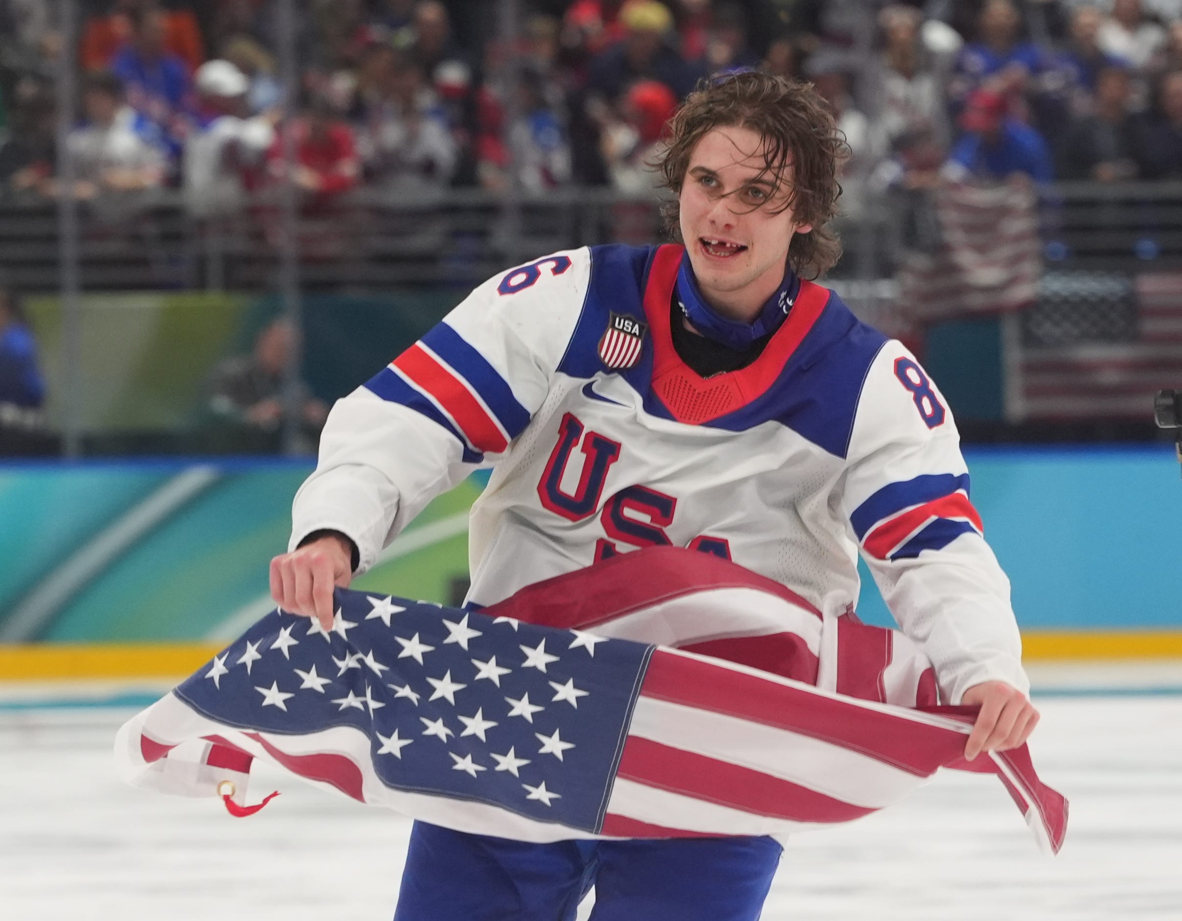 Jack Hughes scores golden goal! USA hockey beats Canada 2-1 in OT in ...