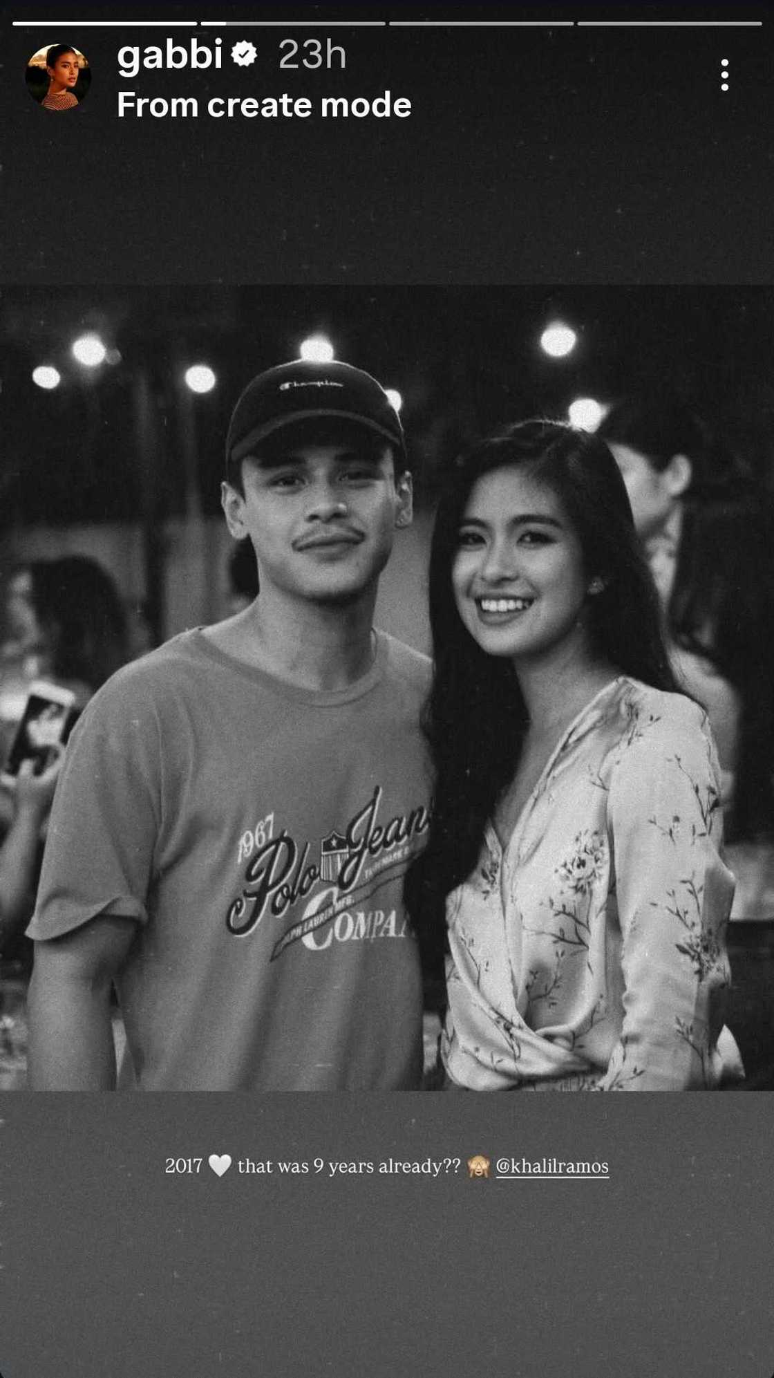 Gabbi Garcia at Khalil Ramos, nagpalitan ng sweet anniversary posts