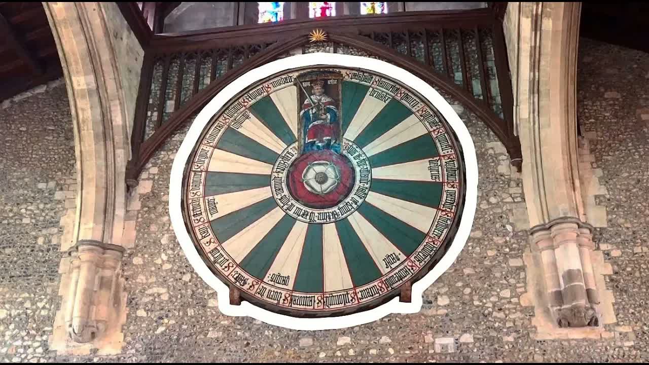 The real King Arthur’s round table