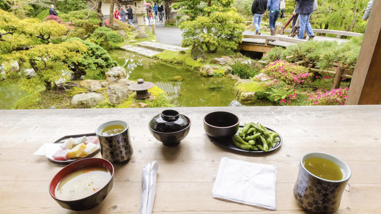 America's oldest tea garden is located in this California city