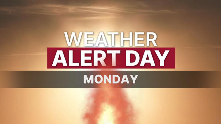 Weather alert day: Red flag warning, cold weather advisory in effect Monday