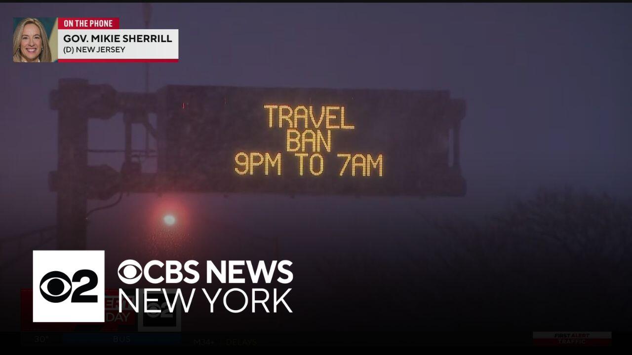 Gov. Mikie Sherrill provides update on nor'easter conditions in New Jersey