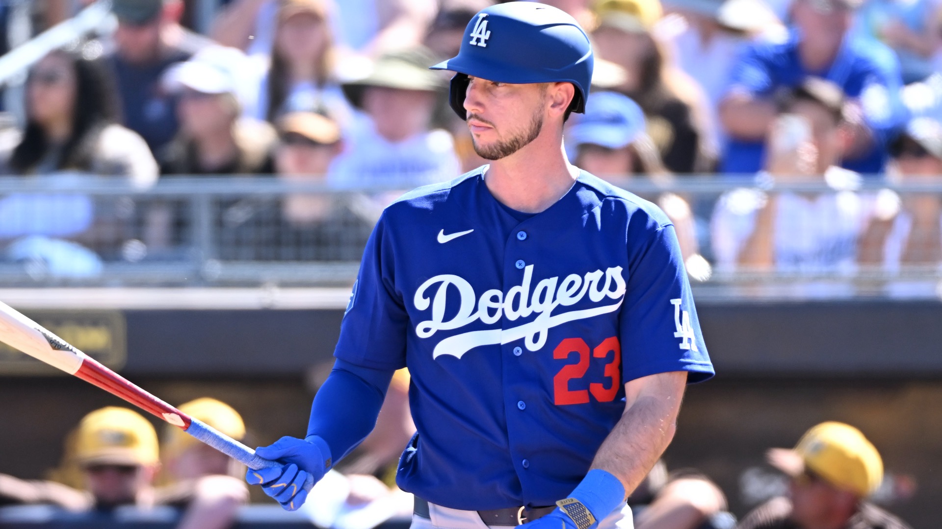 Dodgers’ Kyle Tucker receives strong words from Will Smith<br>
