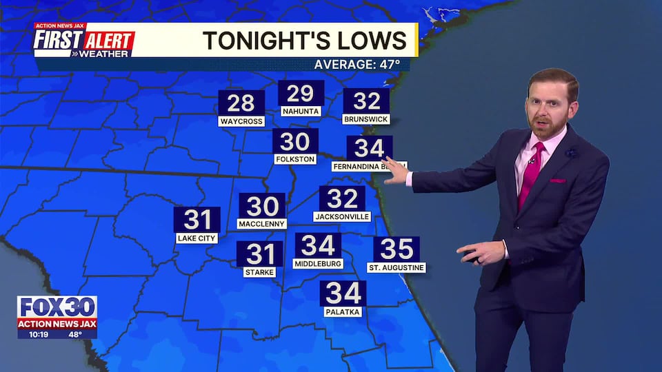 First alert forecast: Sunday, February 22 - Late evening