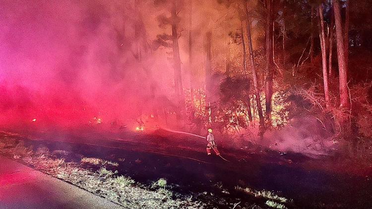 I-12 reopens near Lacombe after massive wildfire smoke; LA 434 exit ...