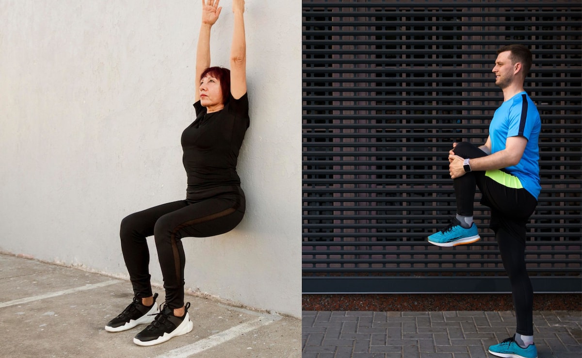 Marching vs. wall sits: Which 5-minute workout better protects your ...
