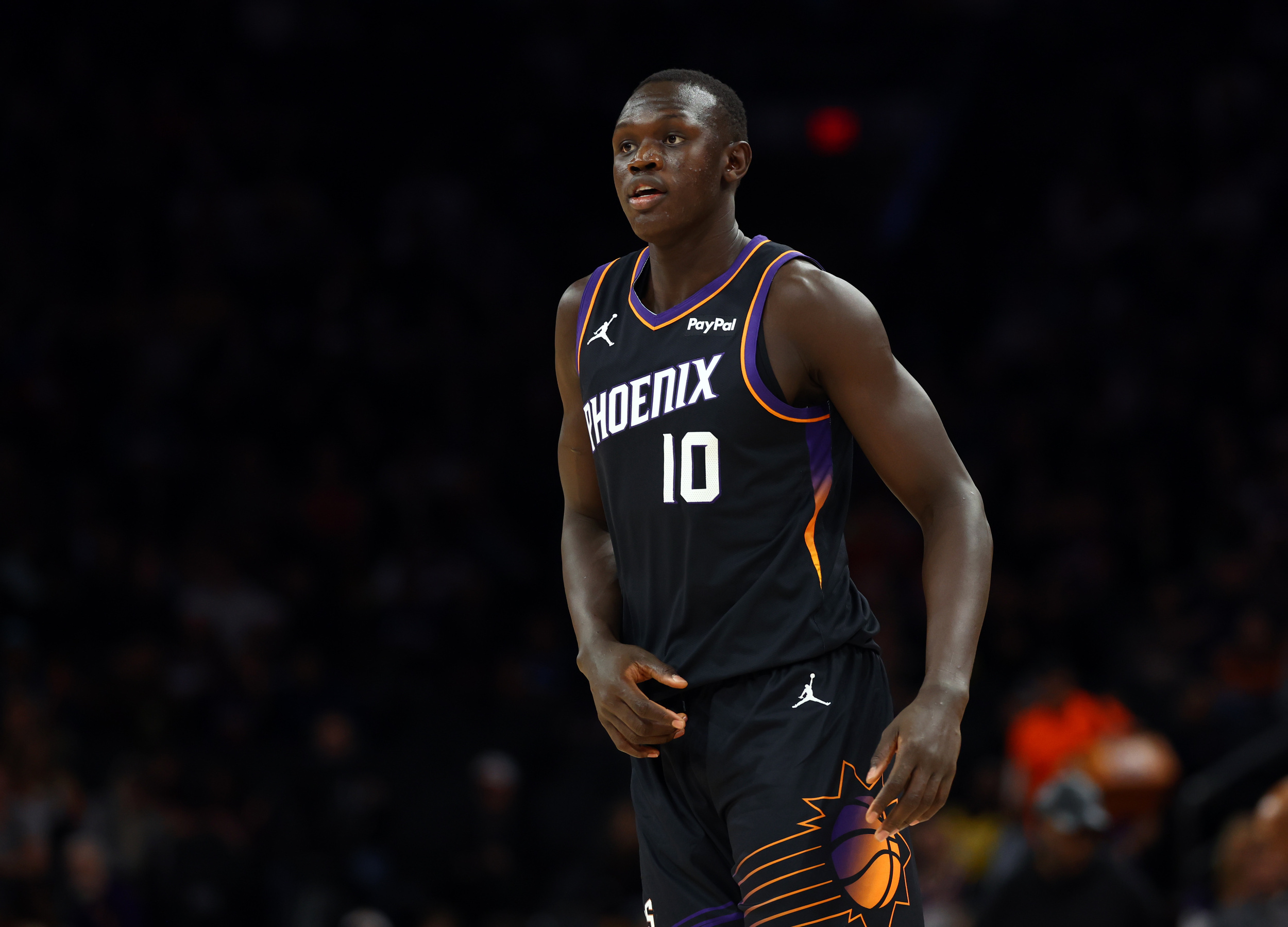 Rookie Khaman Maluach seizes opportunity in Suns loss to Trail Blazers