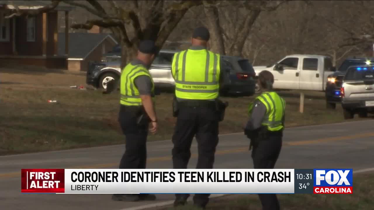 Pickens County coroner identifies teen passenger killed in deadly crash