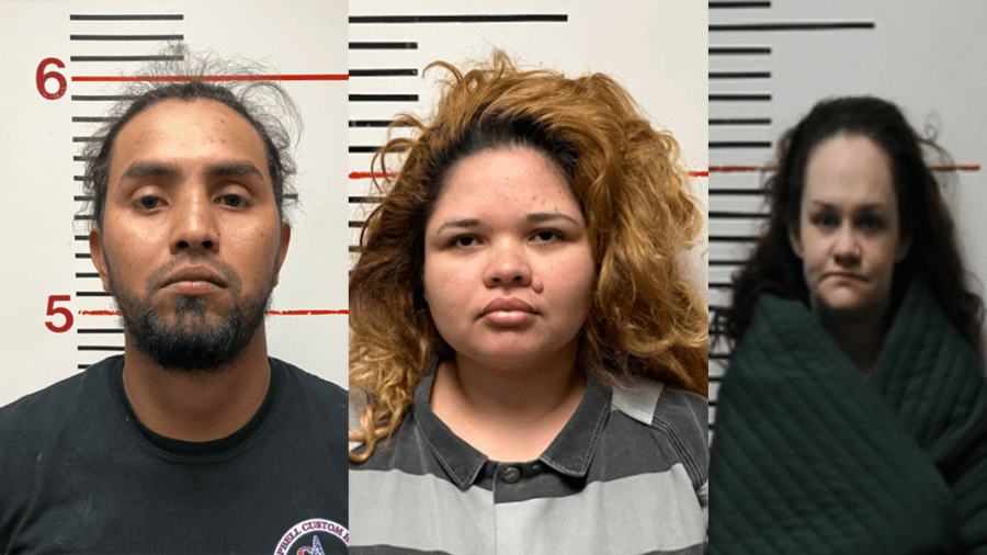 3 arrested after suspected meth found in vehicle with infant in Palestine