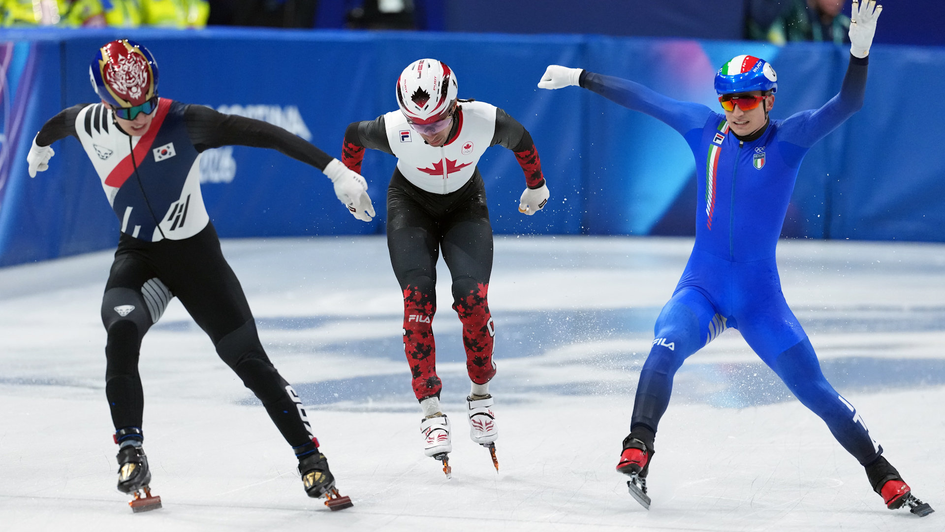 Canadian speedskater William Dandjinou on coming fourth in short-track