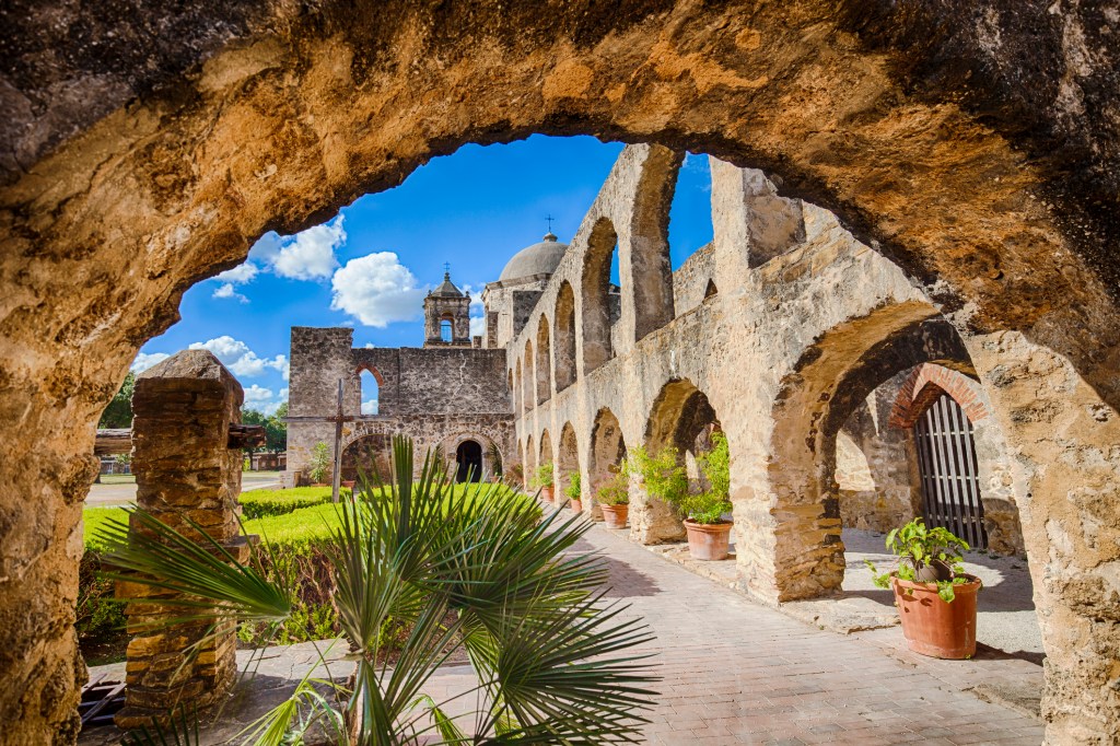 Mission San Jose in San Antonio, Texas