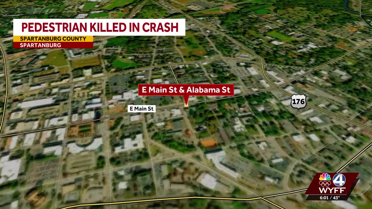 Coroner identifies pedestrian killed in Upstate crash