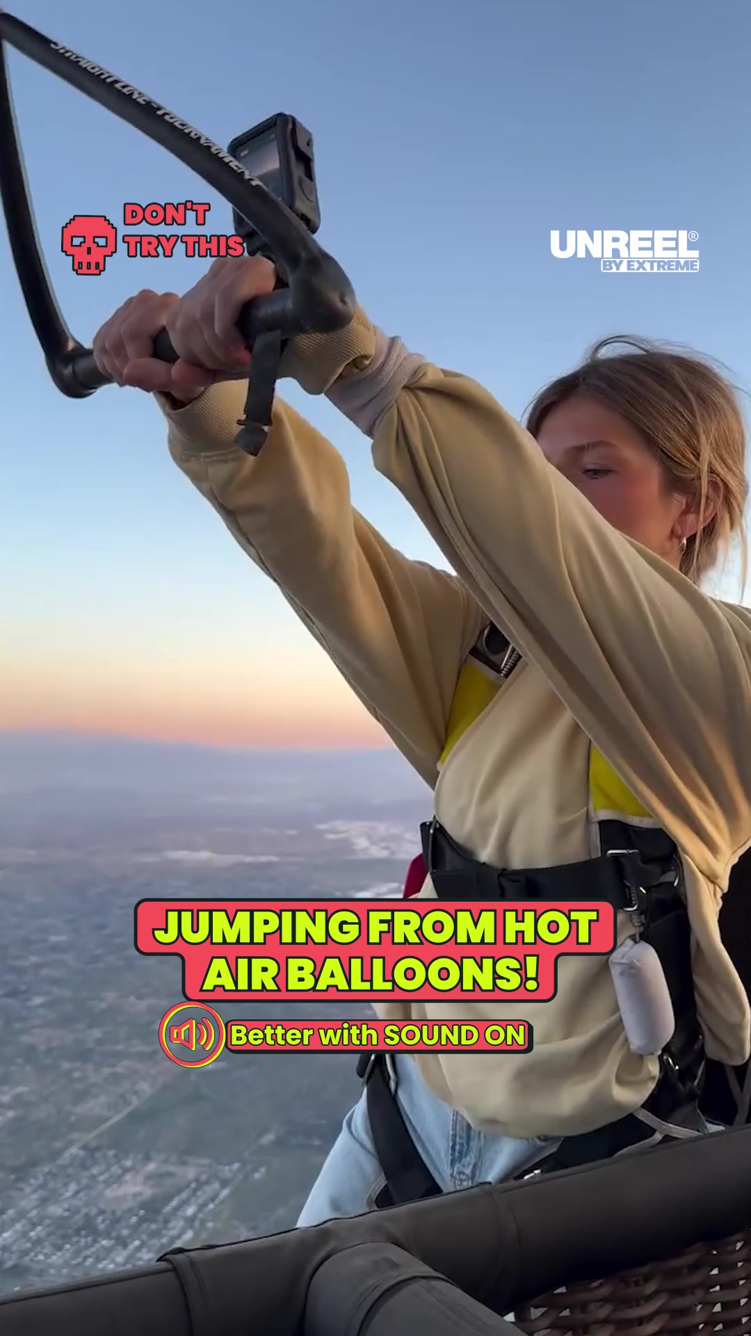 Sunset skydives from hot air balloons | Epic GoPro thrill & adrenaline ...