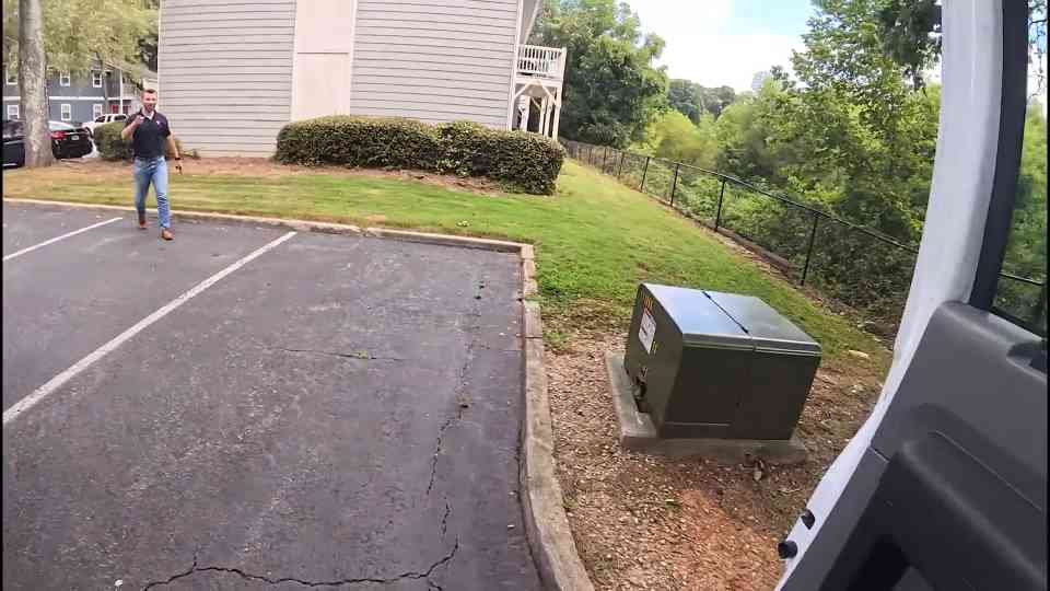 From heated words to flat tires - a parking battle unfolds