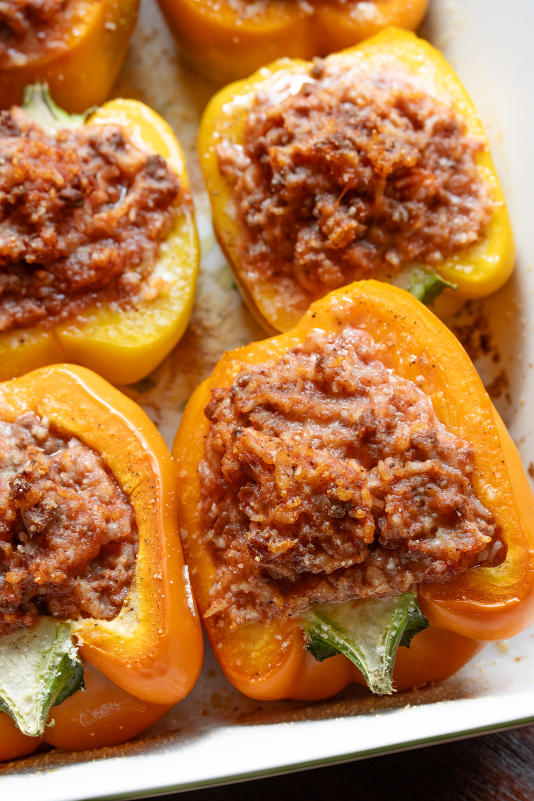 Italian comfort: Perfectly stuffed bell peppers