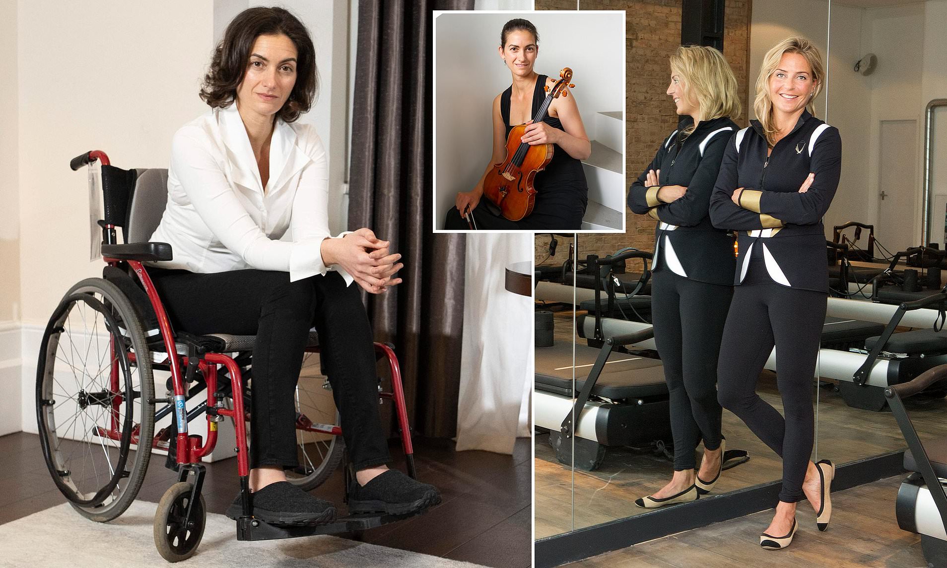 Violinist who was left disabled by faulty Pilates machine wins payout ...