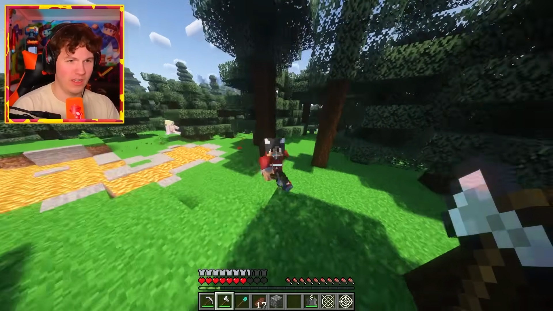 Episk Minecraft Manhunt Med SpiderMan Evner