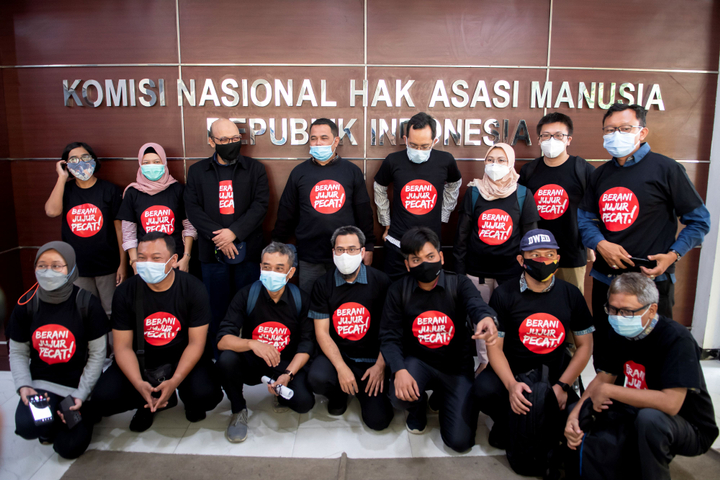 Ilustrasi kantor KPK di Jakarta.