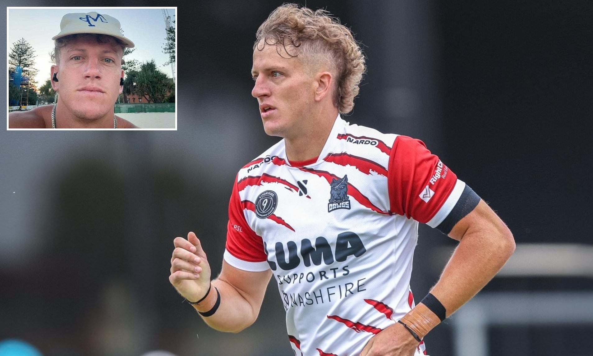 Rising footy star fights for his life in hospital after tackle went ...