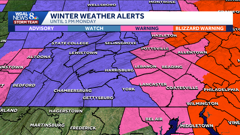 FULL LIST | More than 400 closings, delays due as winter storm impacts ...