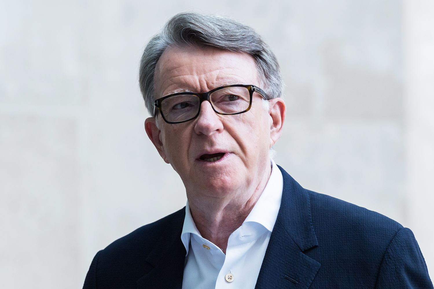 Former U.K. Cabinet minister Peter Mandelson. (Wiktor Szymanowicz / Getty Images)