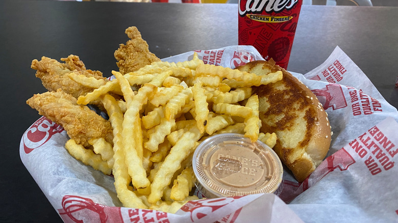 The specific cut of meat Raising Cane's uses for its famous chicken fingers