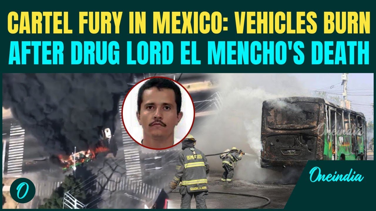 Mexico breaking Cartel group rampage in chilling videos after army