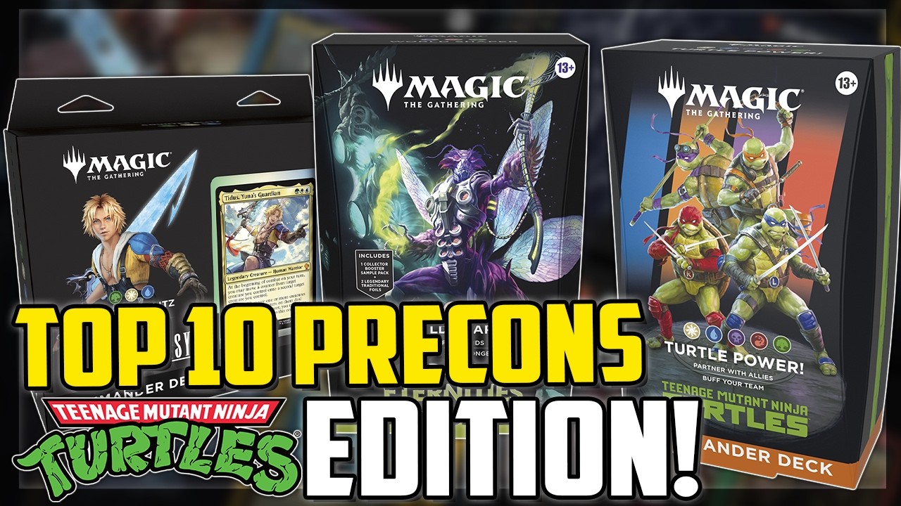Best MTG commander precons after TMNT reveal
