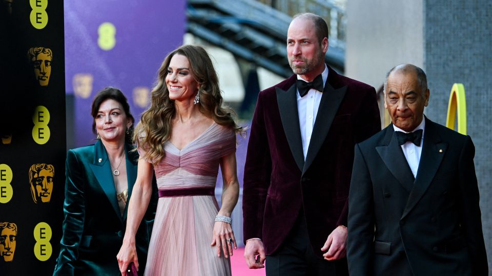 Prince William and Kate put on a united (and color-coordinated) front at the BAFTAs<br><br>