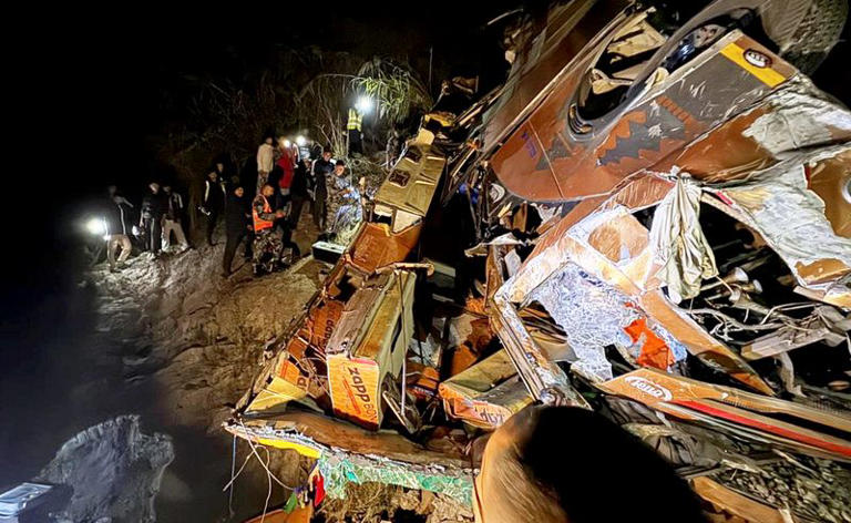 18 killed as bus falls into river in Nepal