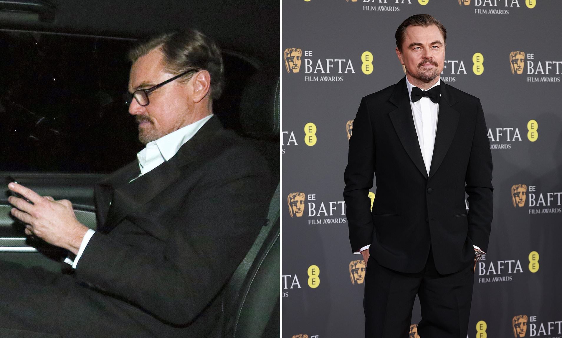 Leonardo DiCaprio shows off new look with reading glasses as he leaves ...