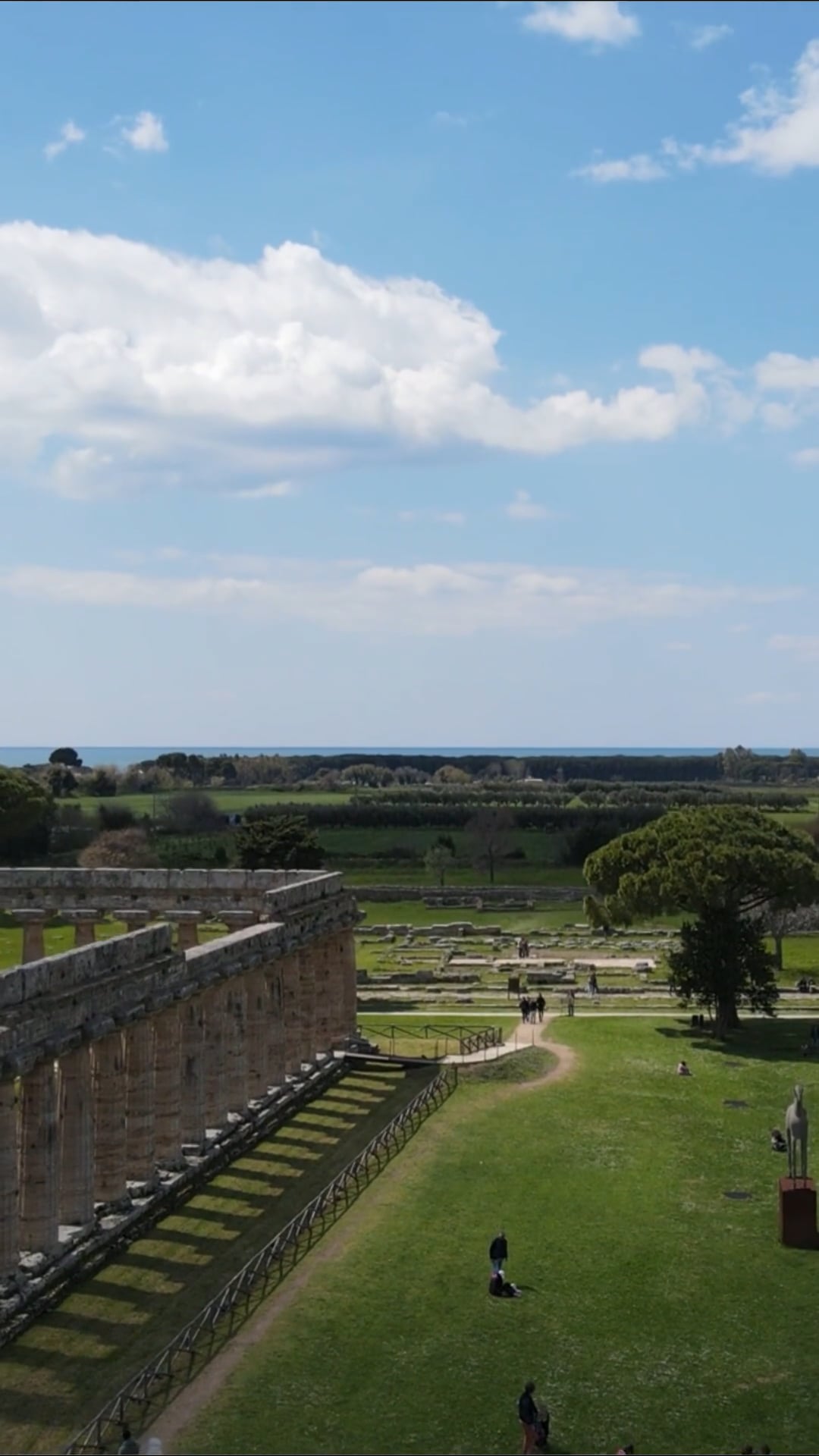 Paestum: Drone afslører arven fra græske templer i Italien
