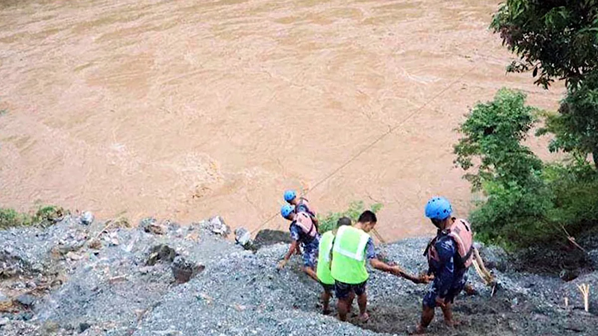 Nepal: Bus plunges into Trishuli river, 18 killed