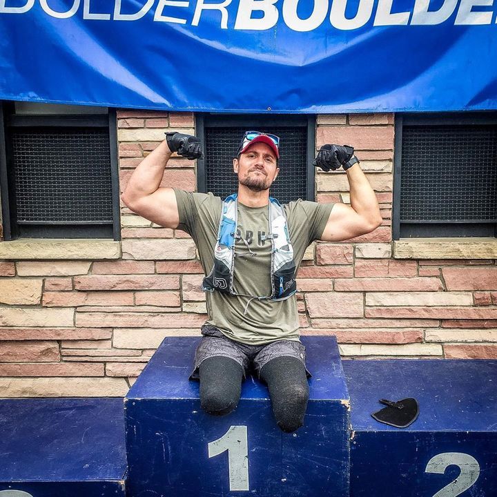 He lost both legs in a crash, then refused to stop living
