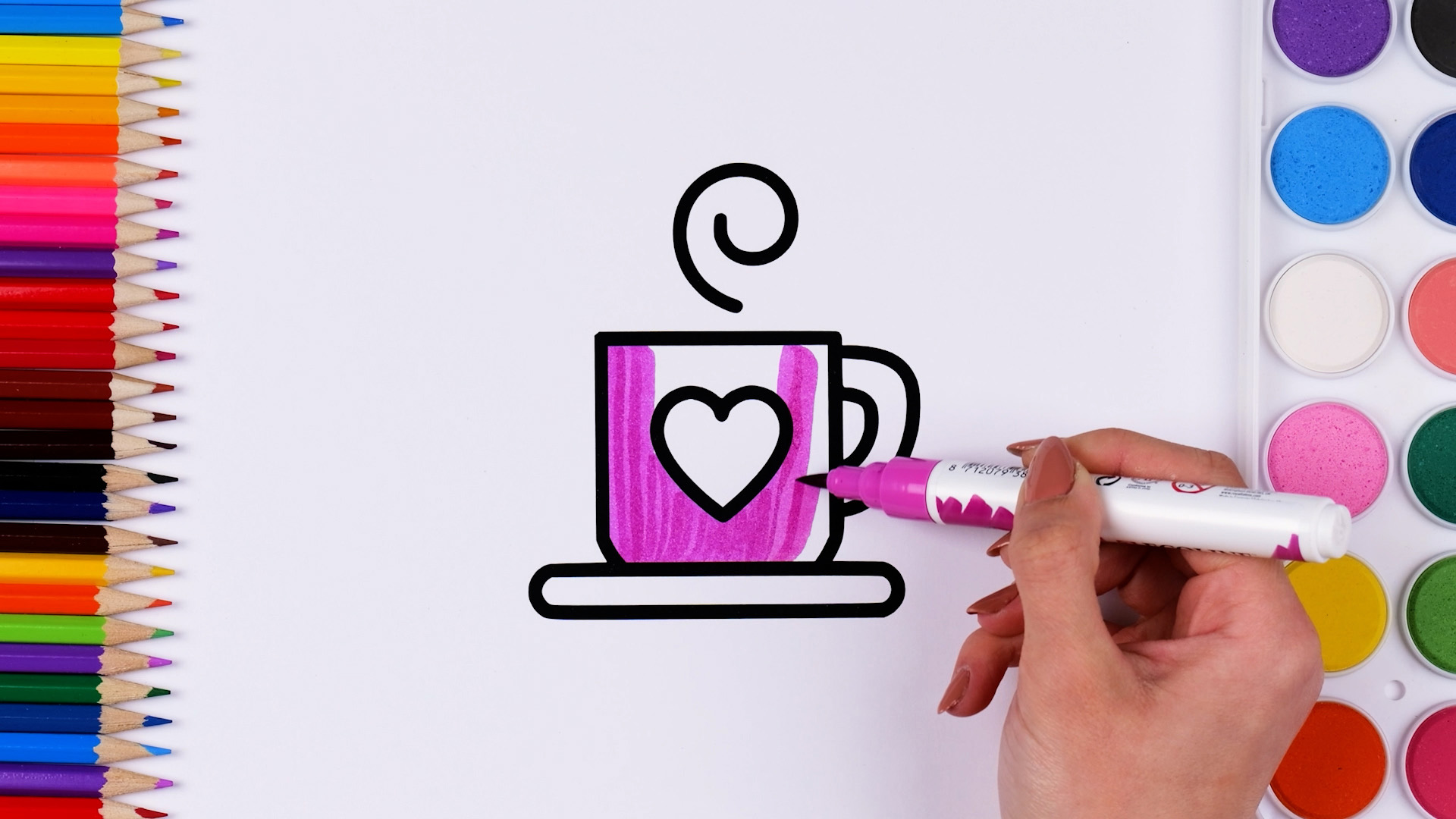 Explore color learning through creative drawing