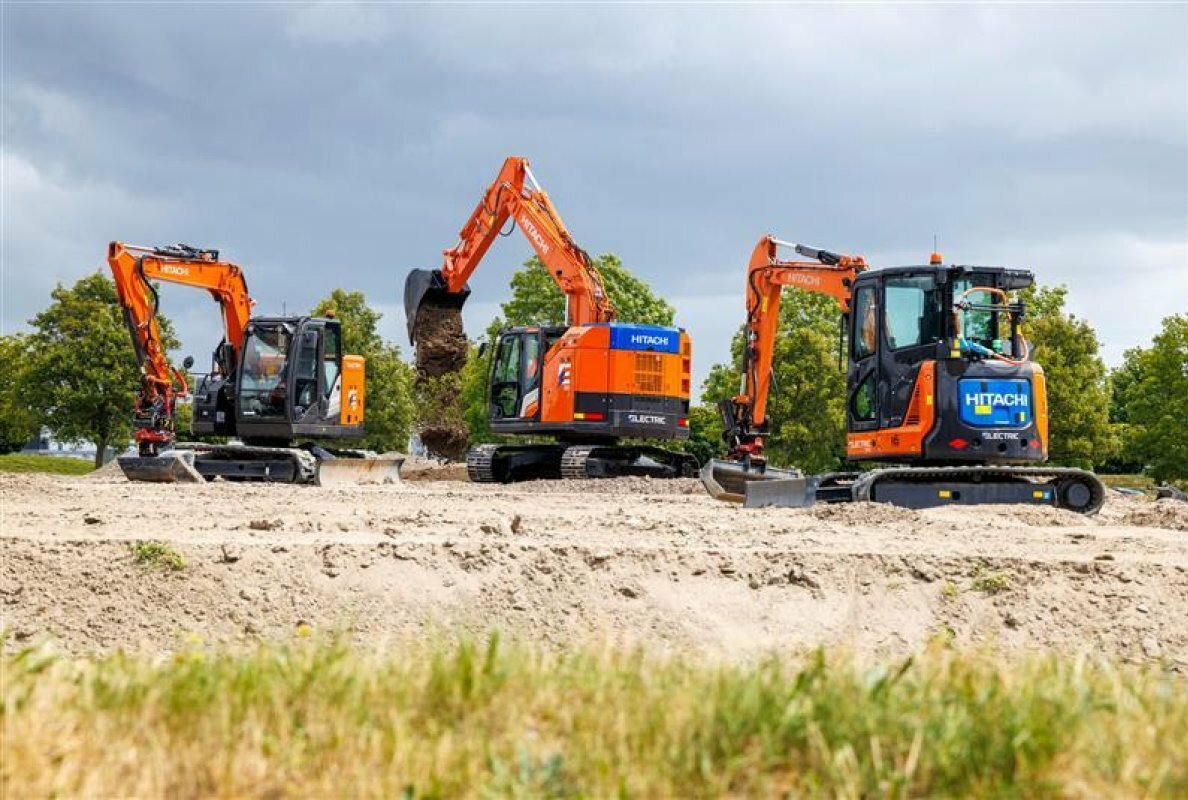 Hitachi unveils 13-ton battery-electric excavator capable of 24/7 operation