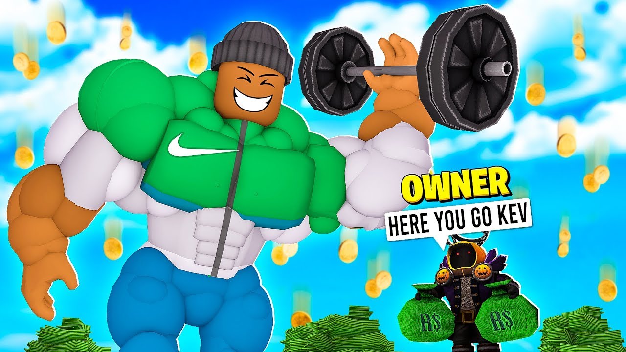 The Owner Joined And Gave Me 10 000 000 000 Coins Max Strength Roblox