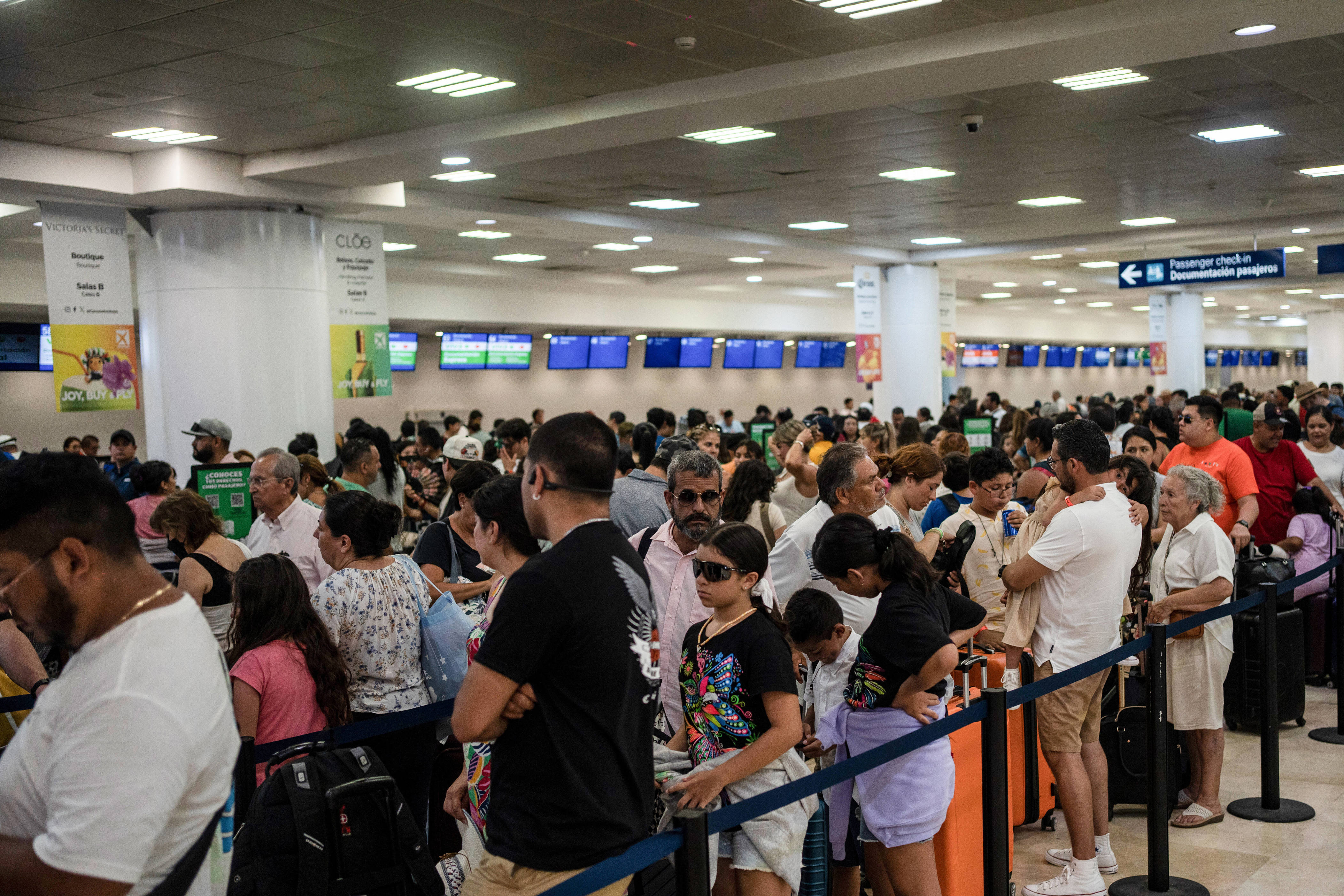 What happened at Cancun airport? Hundreds of travelers stranded following chaos at international airport<br><br>