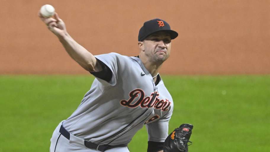 Detroit Tigers starting pitcher Jack Flaherty | David Richard-Imagn Images