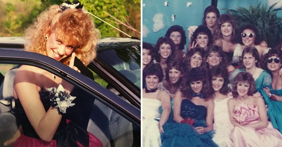 27 '80s prom photos filled with fun and embarrassment