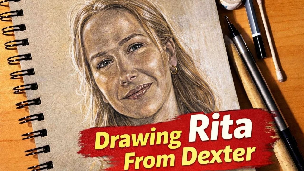 Drawing Rita from Dexter