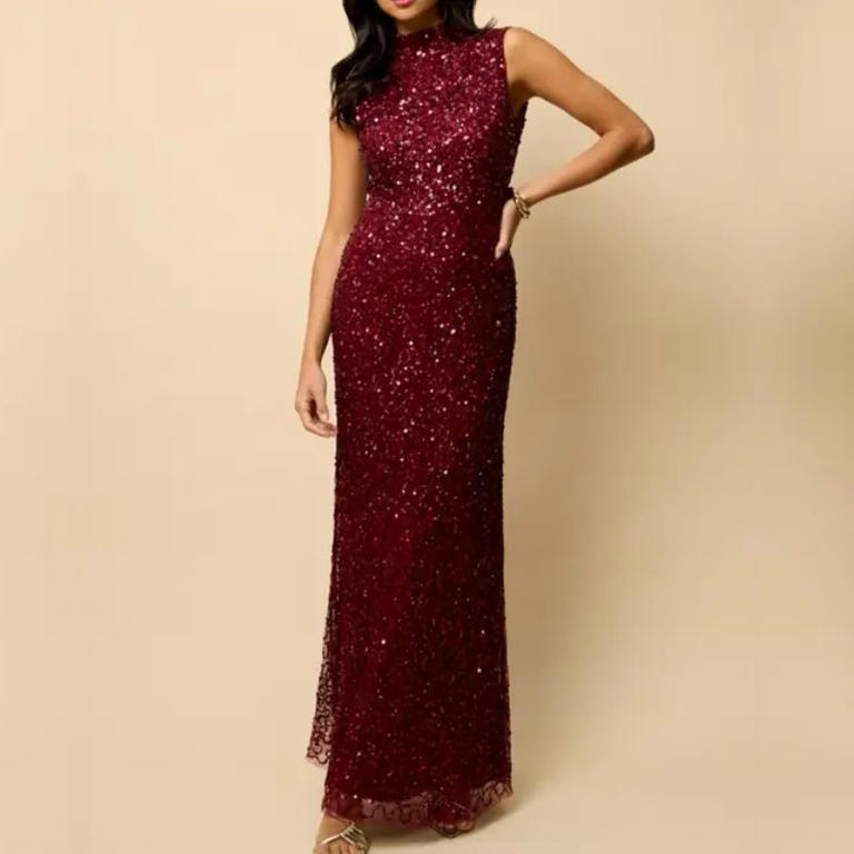 h and m red sequin dress Red Sequined Dress for kids