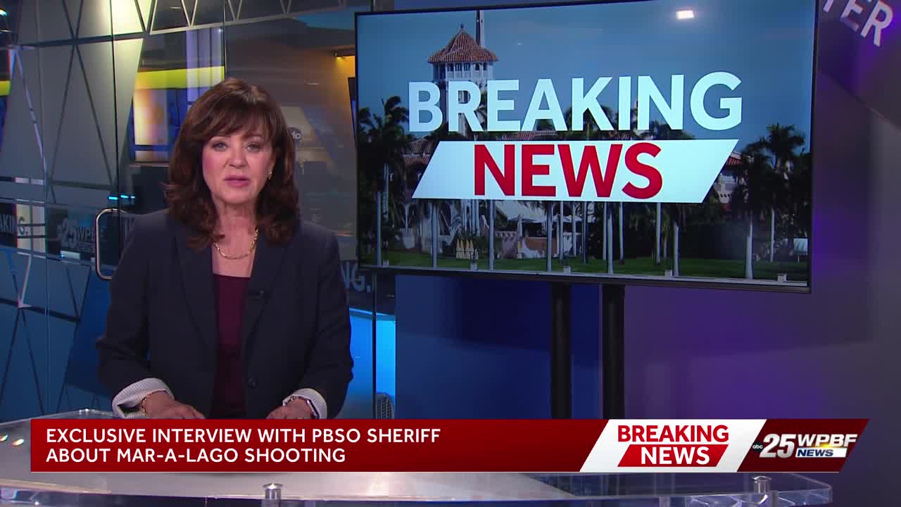 WPBF exclusive: Interview with Sheriff Ric Bradshaw after Mar-a-Lago ...