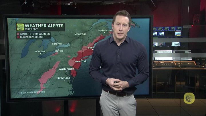 Over 40 million people under a blizzard warning as nor'easter hits