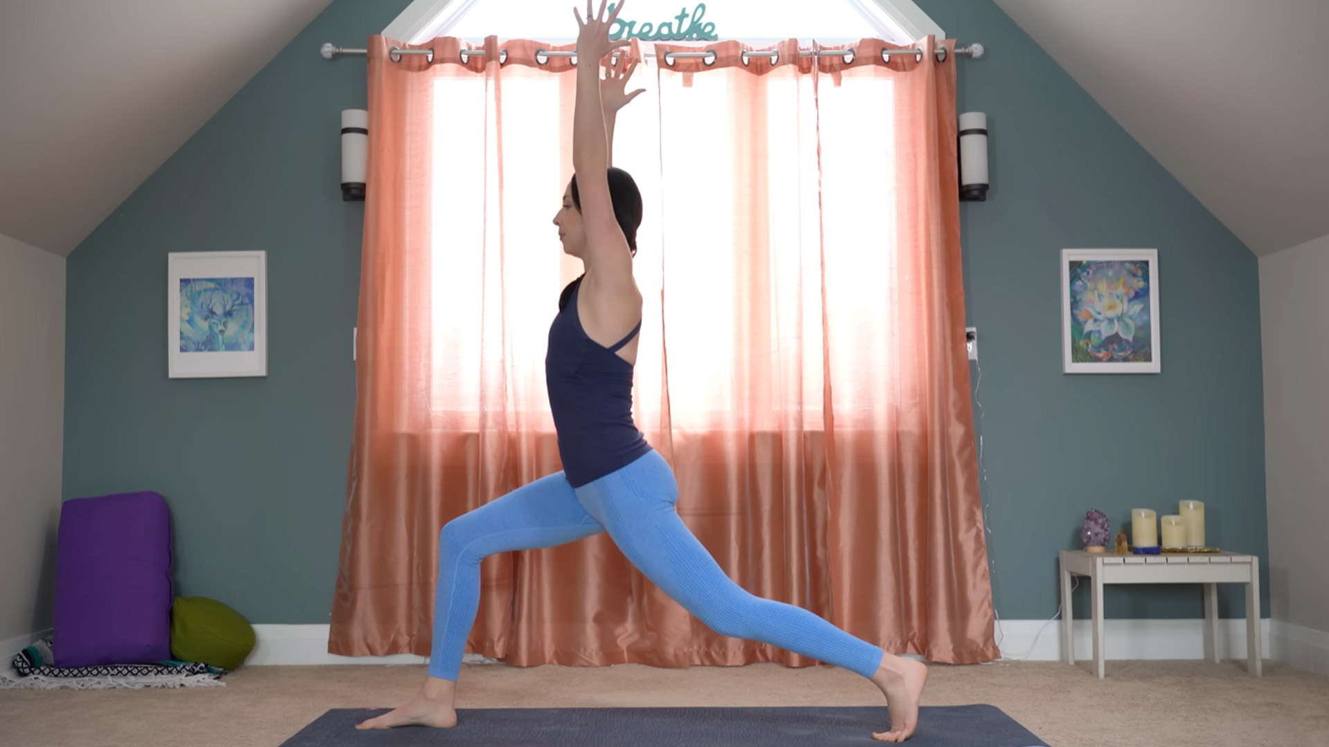 Slow flow yoga routine to start the day